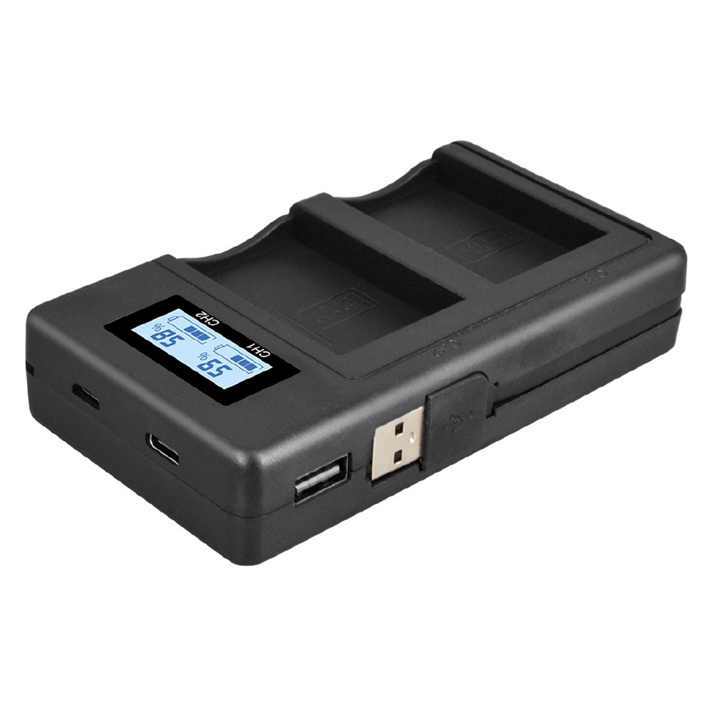 [CHO]* LPE12 Battery Charger For Canon EOS M10 M50 100D Micro Single