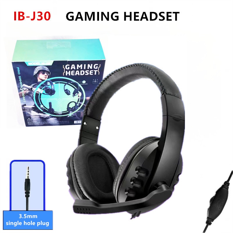 IBJ30 PRO Mobile Computer Dualpurpose Subwoofer Headphones, Gaming