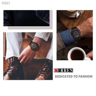 【Lowest price】Curren 8225 Jam Tangan Lelaki Men's Digital Quartz Watch Mens Watches Top Brand Luxu #5