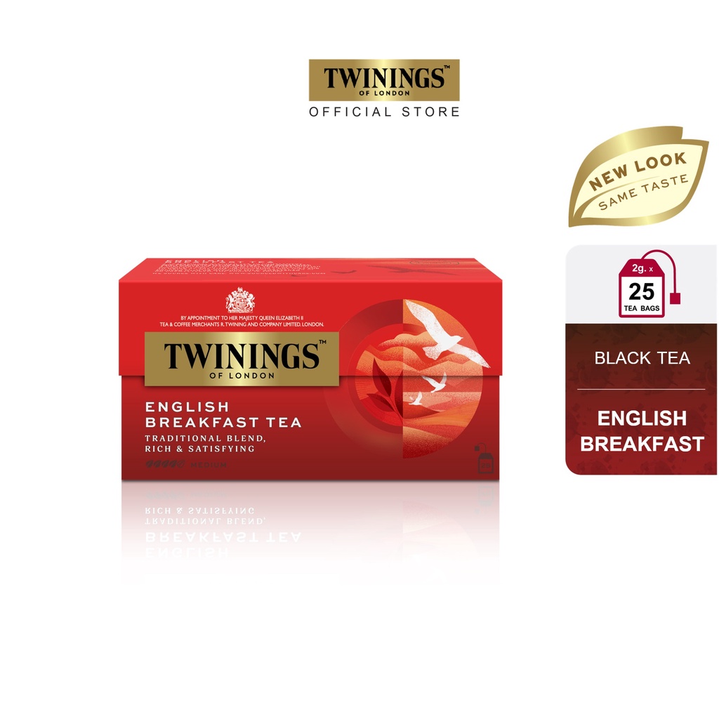 Twinings English Breakfast Tea 25s | Shopee Philippines