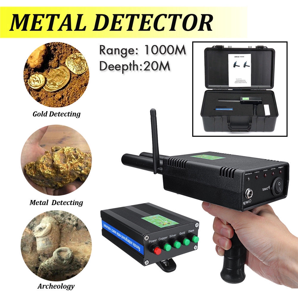 1000M Long Range Underground Metal Detector Finder Gold ...