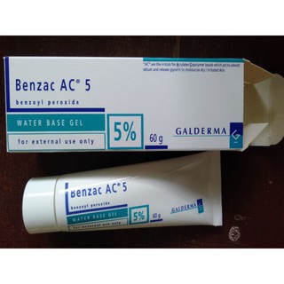 Authentic Benzac AC Galderma (Benzoyl Peroxide) Imported 60g #7