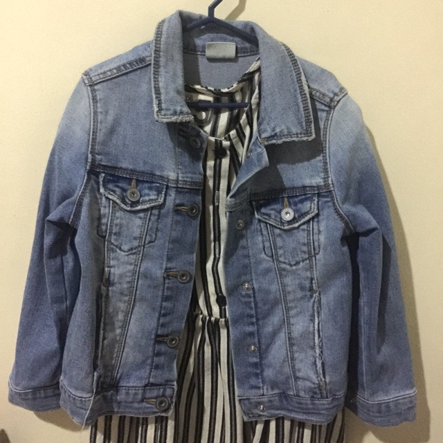 zara denim jacket kids