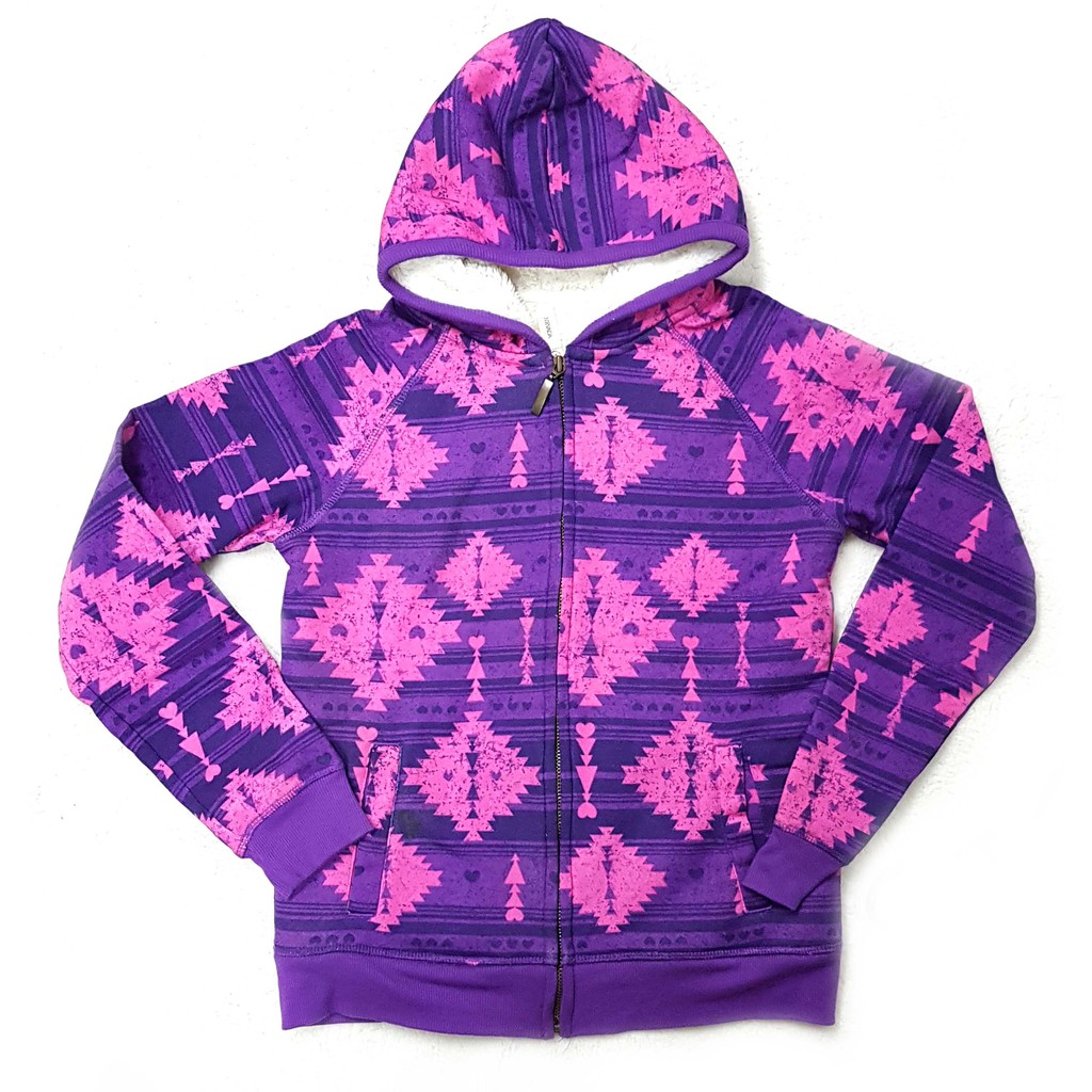 girls purple hoodie