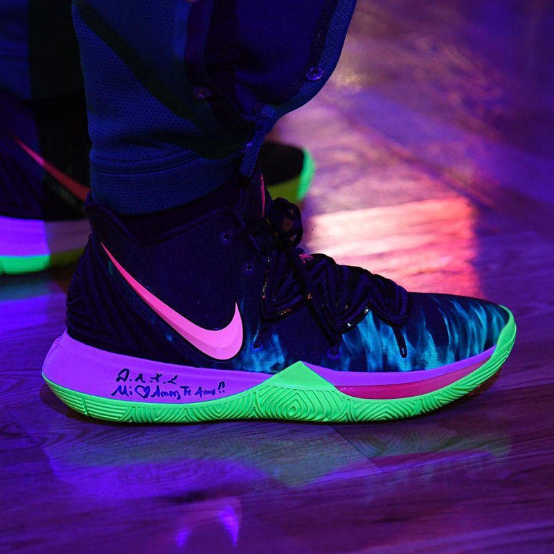 Sepatu Nike Kyrie 5 Kids 'Spongebob' Premium Shopee