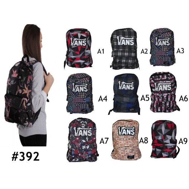 vans backpacks for school