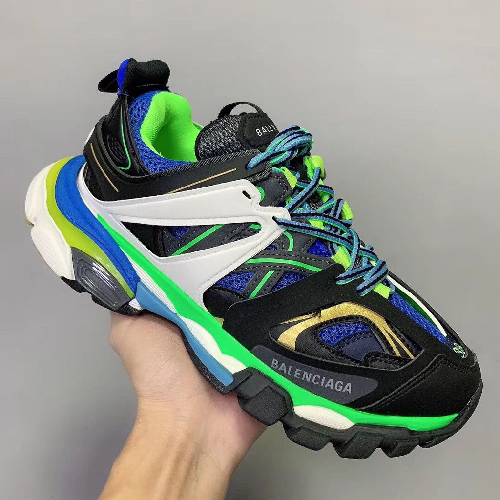 balenciaga track green white blue 2cd4cf532bd