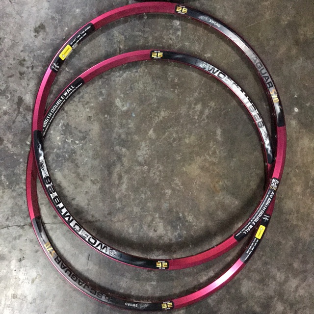 26 double wall bike rims