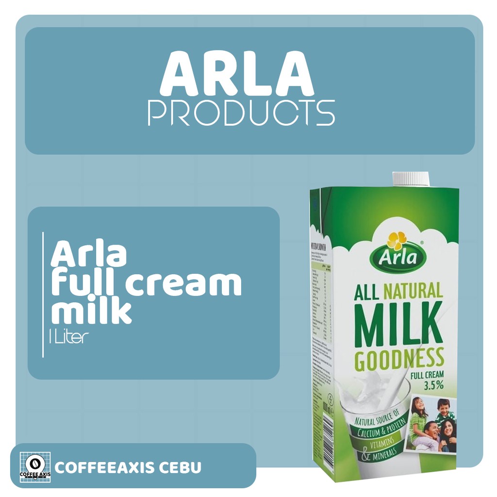 Arla Full Cream Milk 1 Liter Shopee Philippines