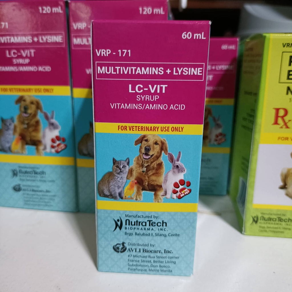 LCVIT PET MULTIVITAMINS 60ML Shopee Philippines