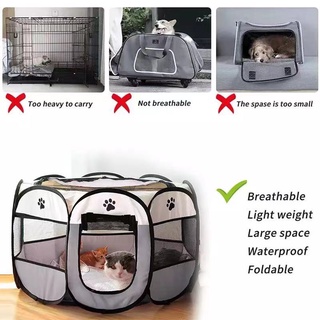 Cat Delivery Room Foldable Pet Playpen Tent Octagonal Pet Fence Dog Cage Pets Supplies Pet House #6
