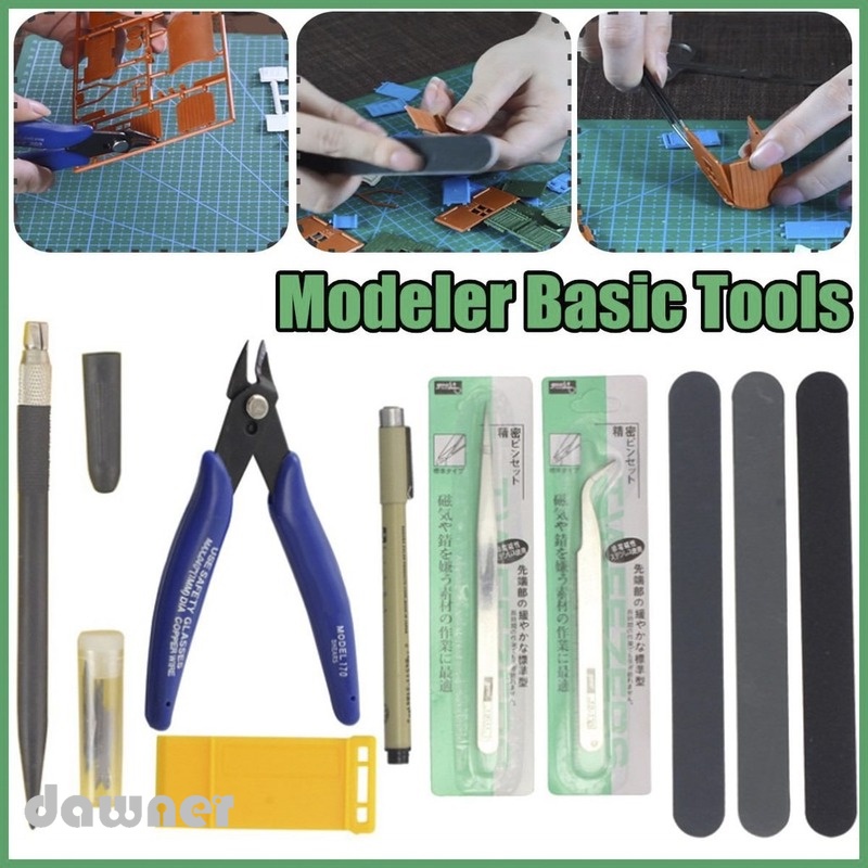 Gundam Gunpla Model Tool Basic Beginner Tools Set for VT031 Model Craft ...