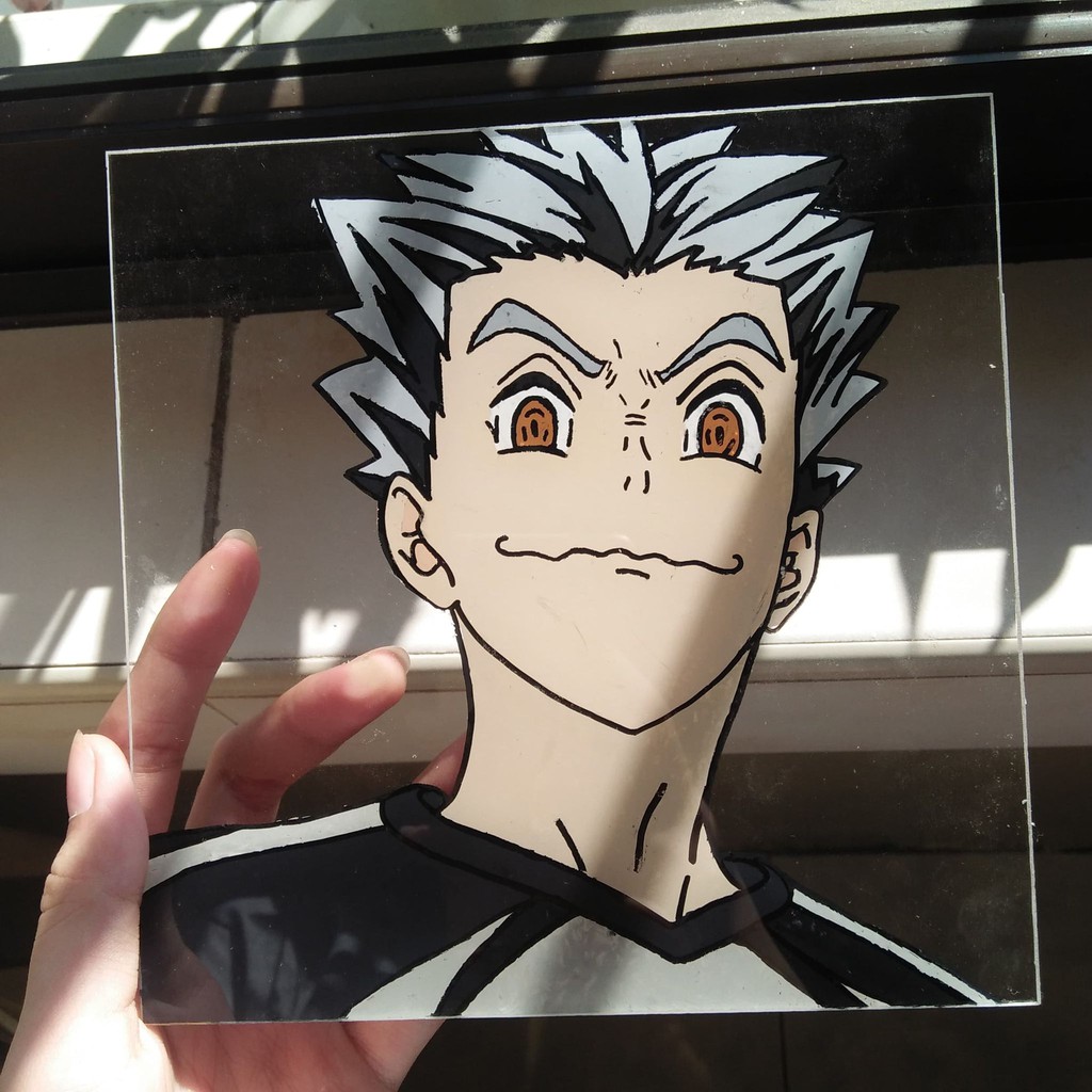 Anime Acrylic Glass Painting Haikyuu Acrylic Glass Painting Anime Painting Haikyuu Painting Shopee Philippines