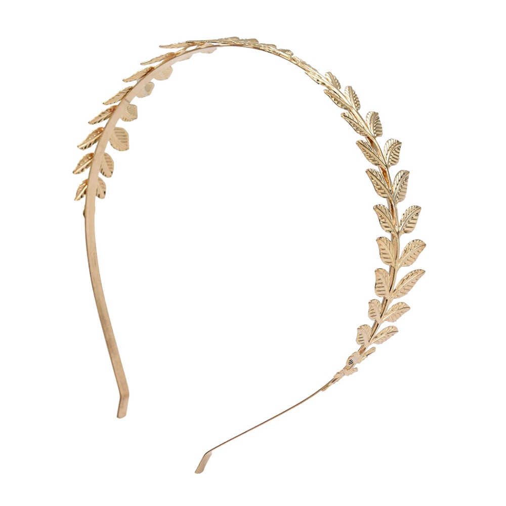 Hollow Leaf Wedding Jewelry Leaves Hair Accessories Hair Chain For Women