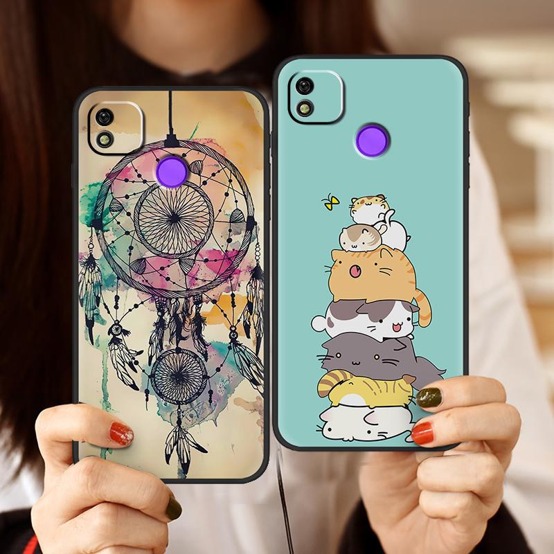 Tecno Pop 4 Cod Fashion Cute Painted Protective Cover Tpu Soft Case Shopee Philippines