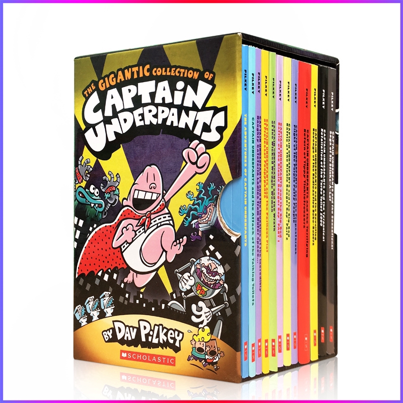 captain underpants 13 book set