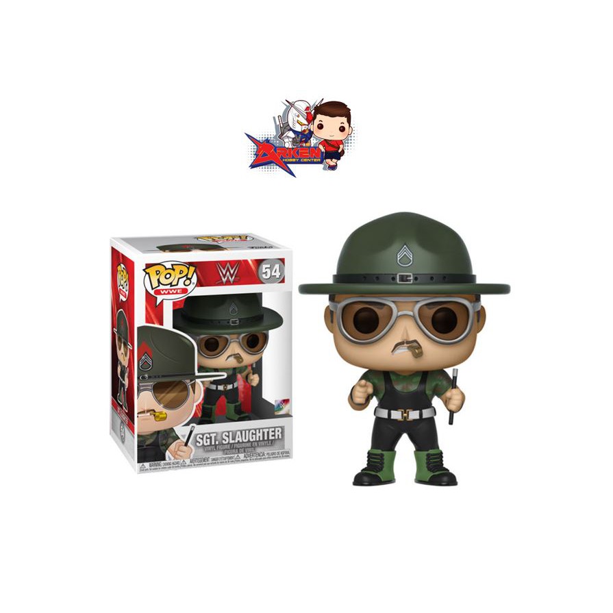 funko pop wwe sgt slaughter
