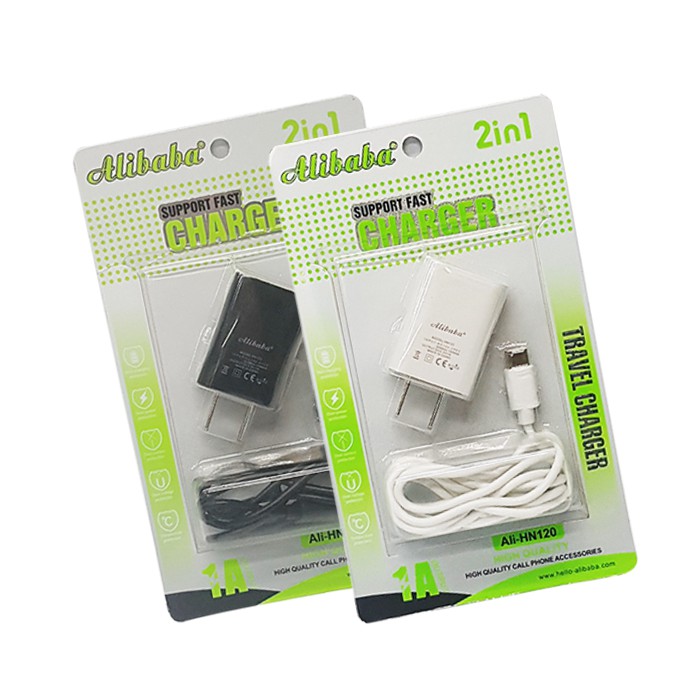 Alibaba Ali Hn120 Travel Charger For Ios Micro Type C Shopee Philippines