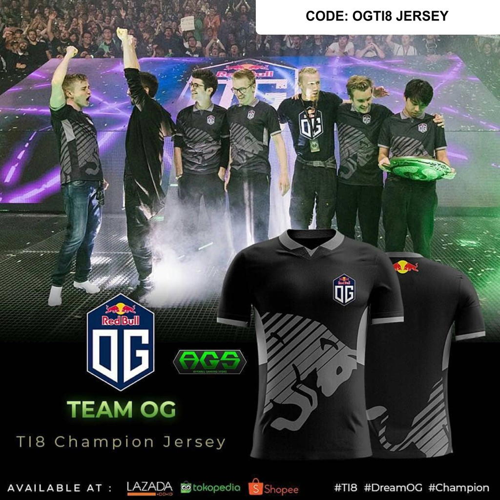 Og Ti8 Dota2 Jersey