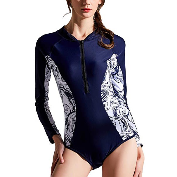 women's short sleeve one piece swimsuit