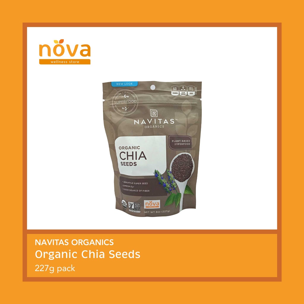 Navitas Organics Organic Chia Seeds 227g (pack) Shopee Philippines
