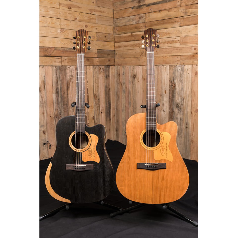 SQOE SIETE CEDAR ACOUSTIC GUITAR | Shopee Philippines