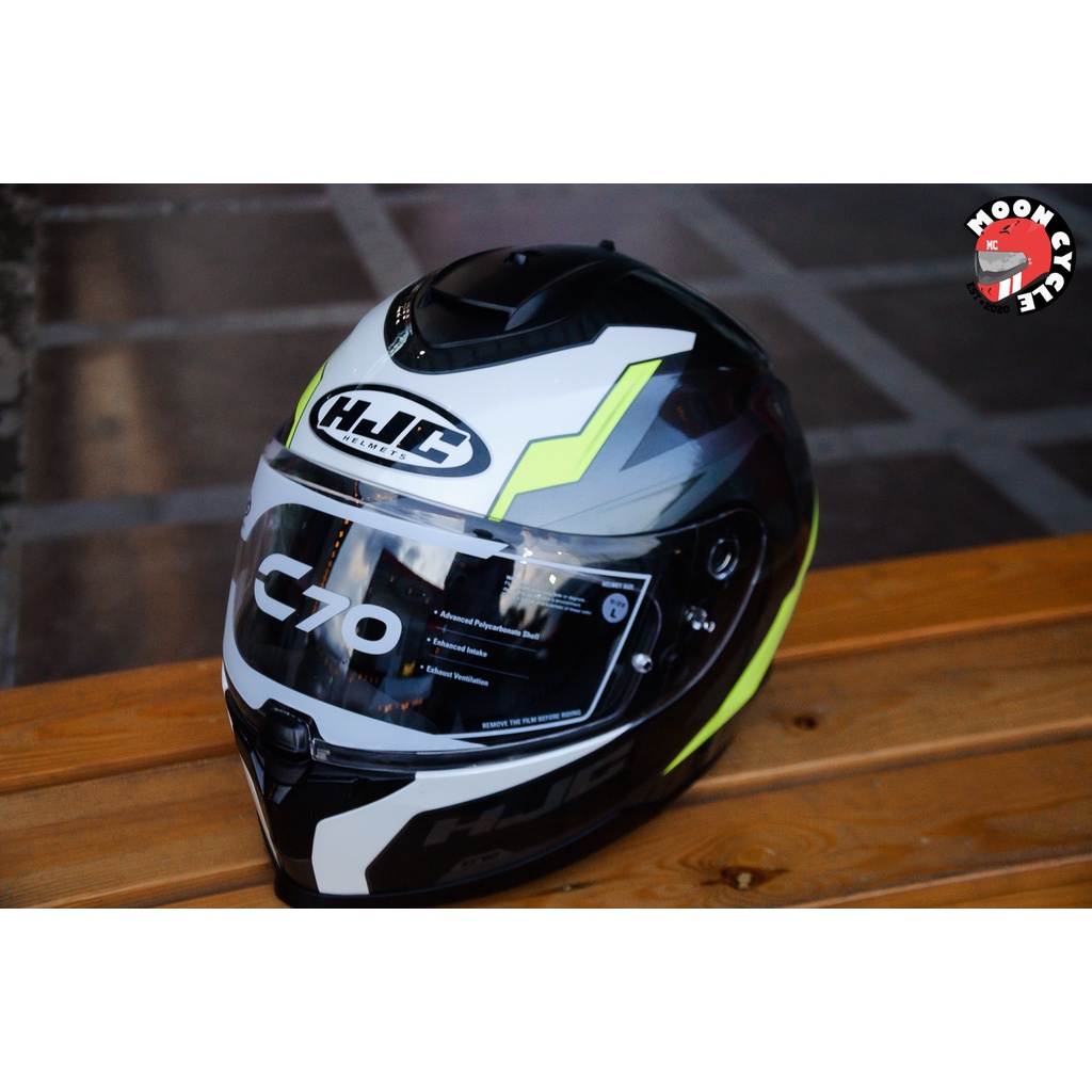 Replacement Helmet Visor / Lens Shield For HJC C70 Full Face Motorcycle Helmet - Anti-Scratch, UV Protected, Multiple Colors
