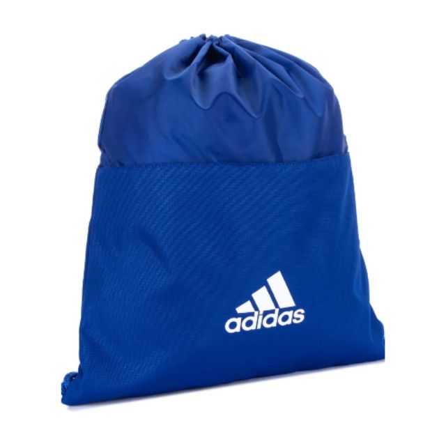 blue adidas drawstring bag