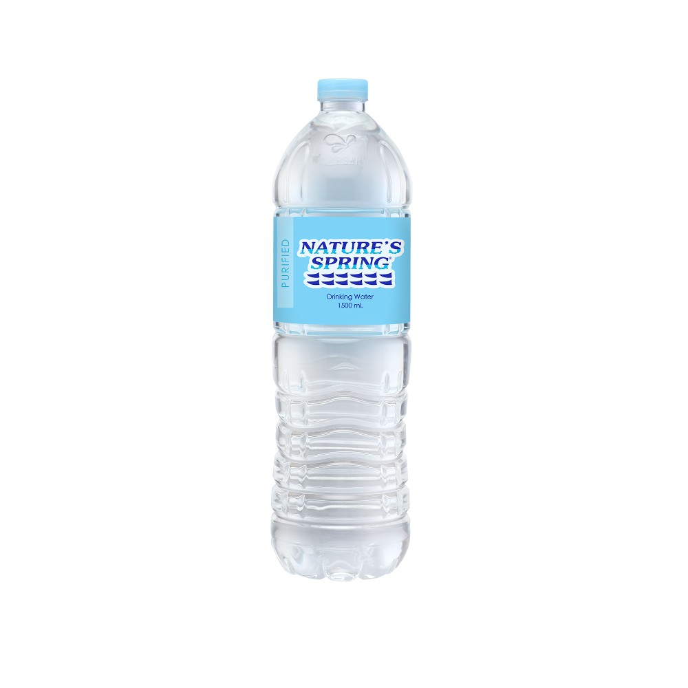 Nature's Spring Purified Water 1.5 Liter | Shopee Philippines