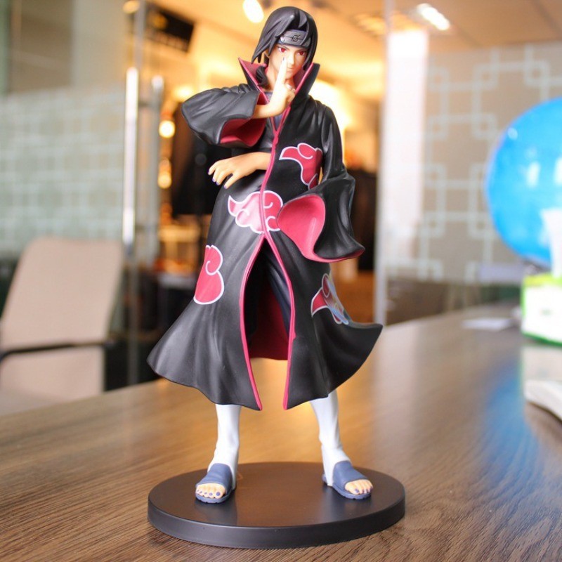 BURNING Anime Hero Naruto Uchiha Itachi Action Figure Toys Collectible Figures Room Decoration PVC Anime Action Figure Gift
