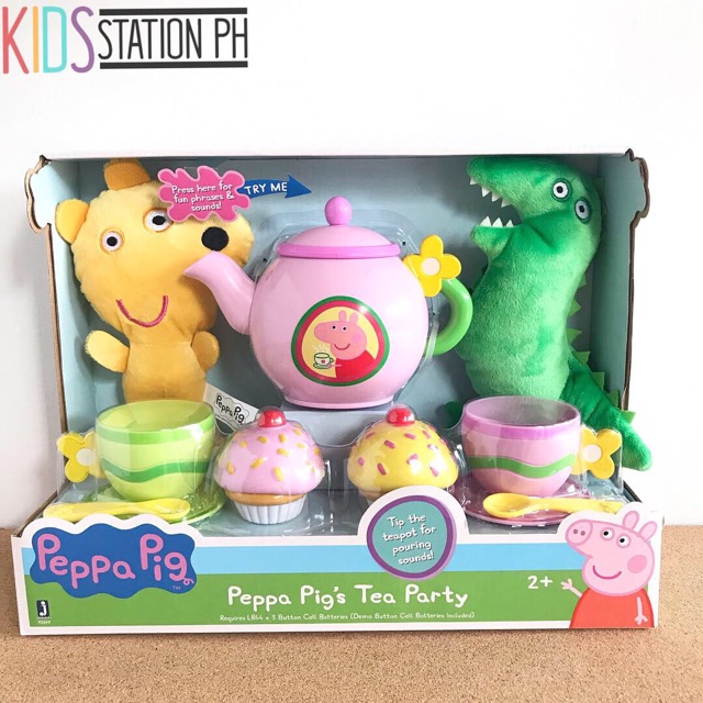 peppa pig tea time role play