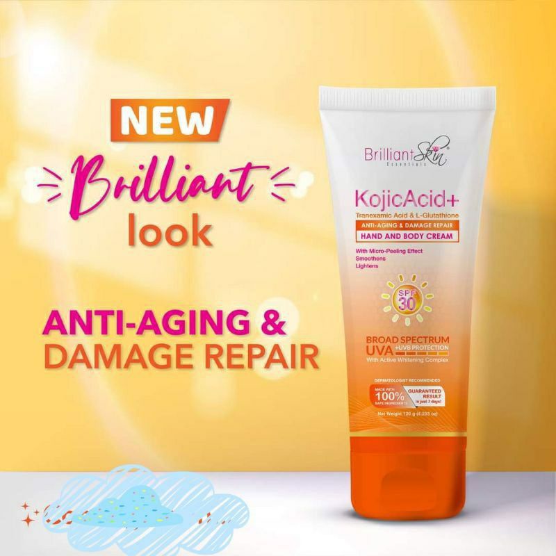 BRILLIANT KOJIC ACID + L GLUTATHIONE LOTION 120g Shopee Philippines