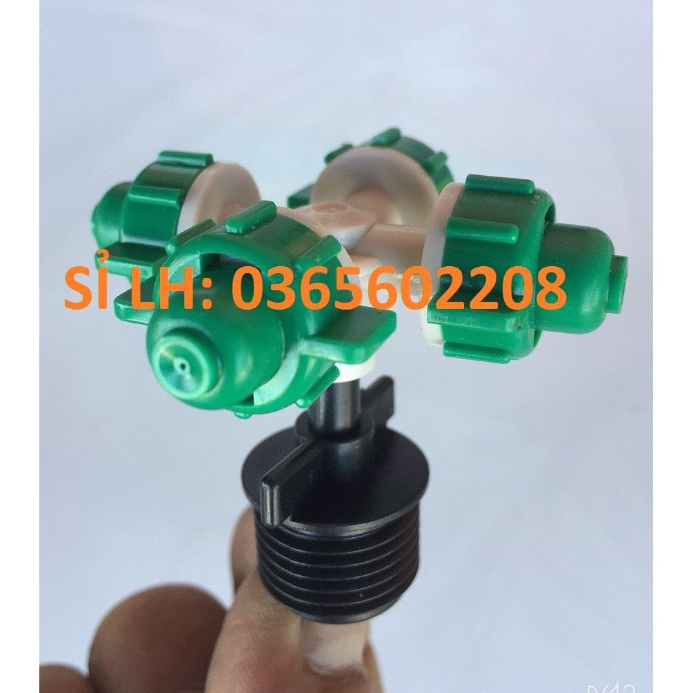 10 4-Way Mist Sprayers And Non-21mm External Thread Connector. Imported ...