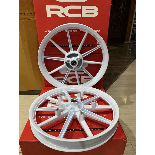 RCB MAGS RAIDER 150 RB10 racing boy mags white | Shopee Philippines