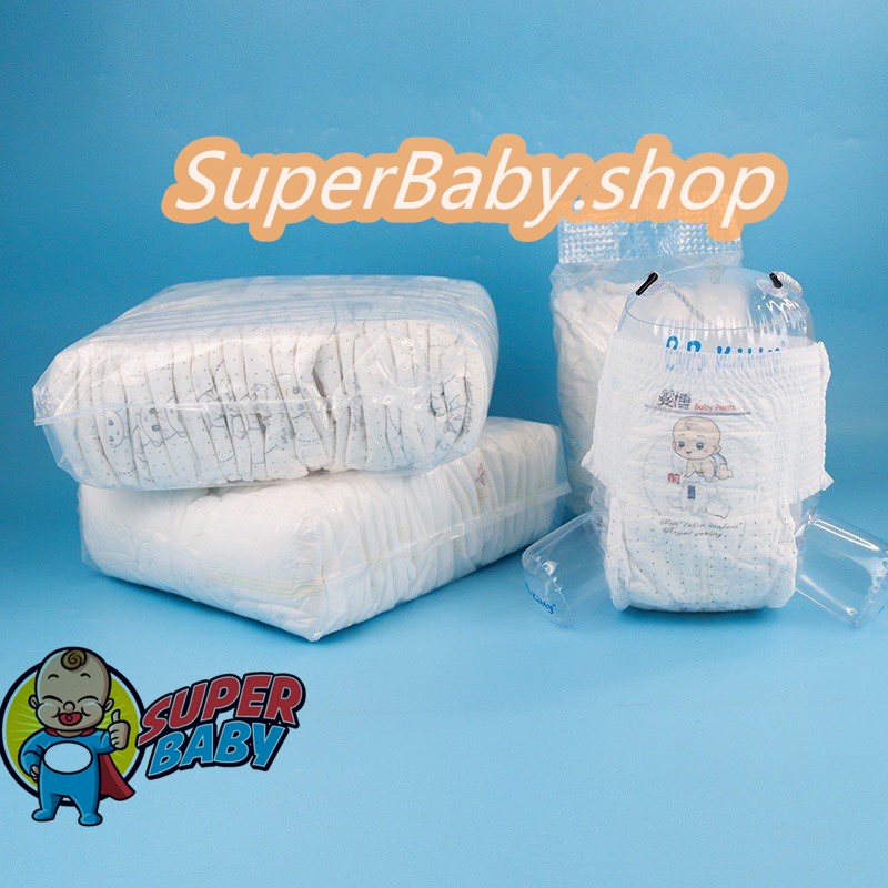 SuperBaby Shop 50PCS Korean Baby 100Cotton Diaper And Disposable