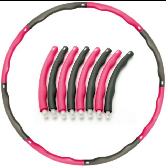 pink hula hoop