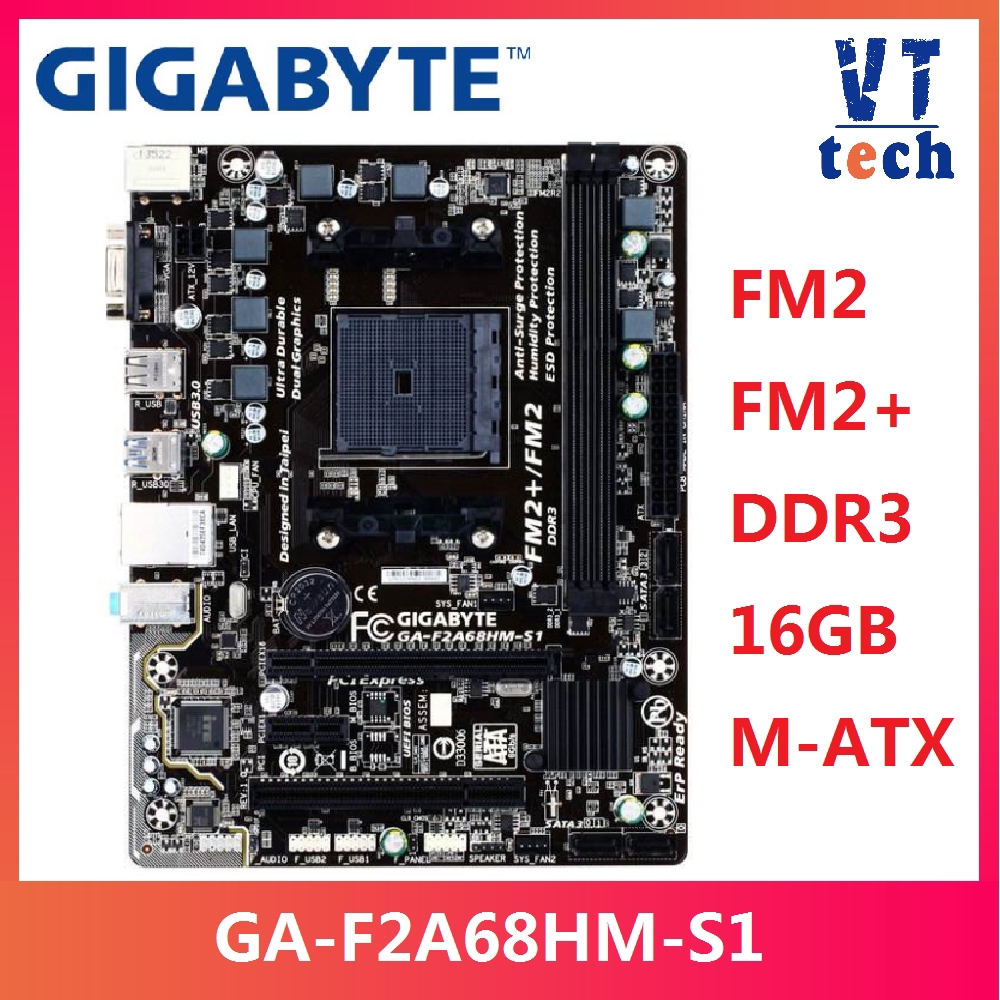 Gigabyte ga f2a68hm s1 подключение