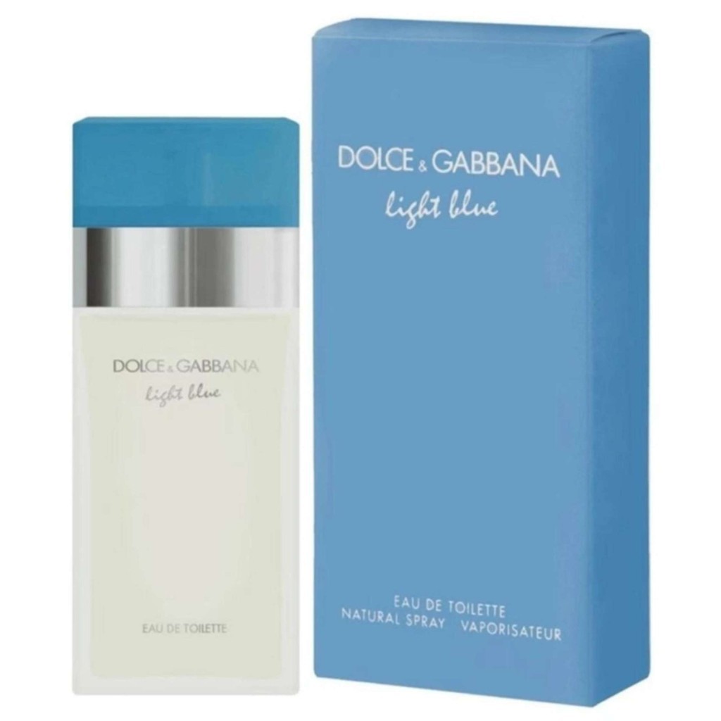CA Dolce and Gabbana Light Blue Eau De Toilette for Women 100ml ...
