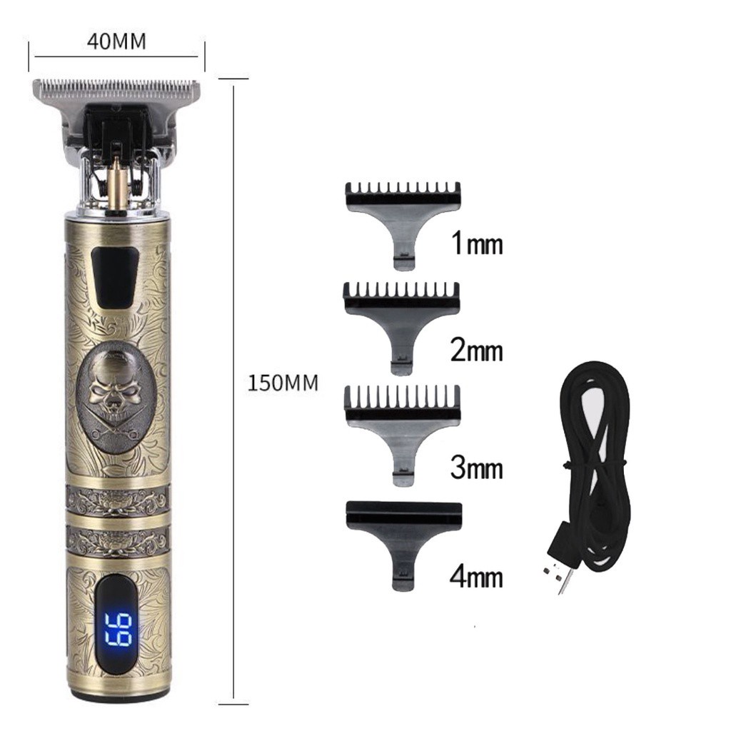 Hair Clipper Electric Hair Trimmer Cordless Shaver Trimmer 1mm Men Barber Hair  Cutting Machine | Shopee Philippines