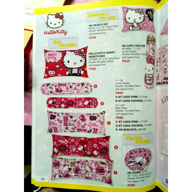 Dakki Giftable Hello Kitty Pillow Bolster Neckroll Giant Shape