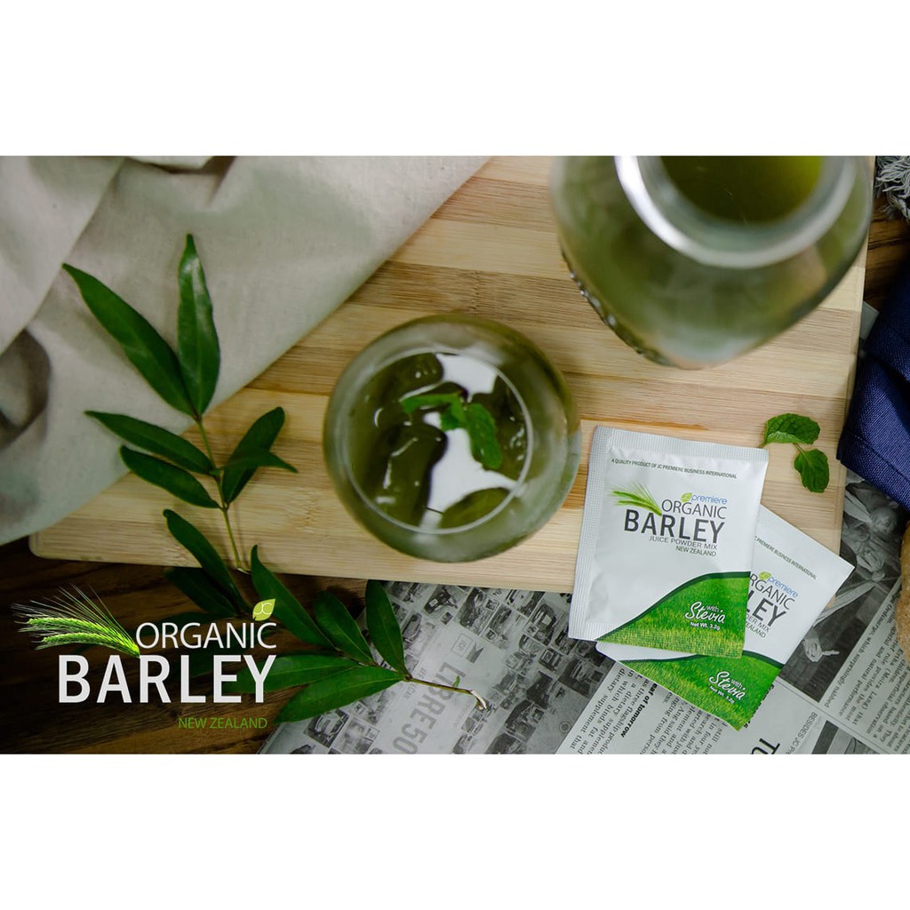 Jc Premiere Organic Barley Juice Powder Mix Shopee Philippines