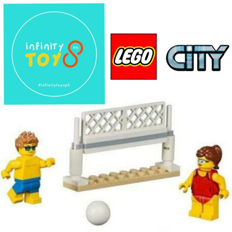LEGO City Beach Volleyball Players Shopee Philippines