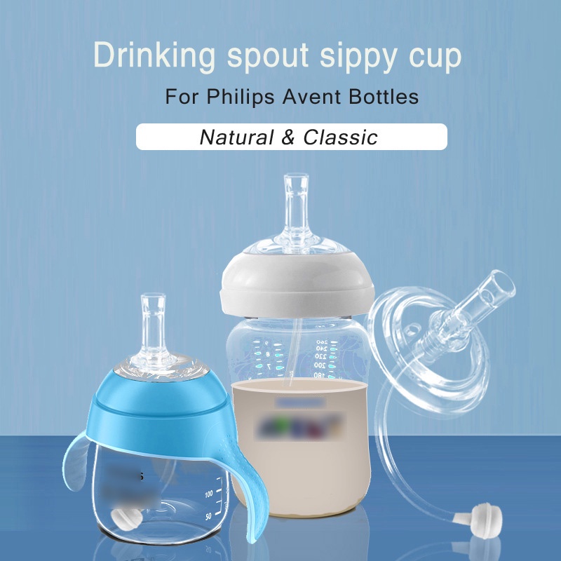 Philips Avent sippy cup nipples for natural & classic bottles wide spout teats replacement