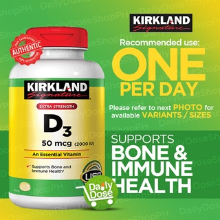 Kirkland Vitamin D3  (2000 IU)