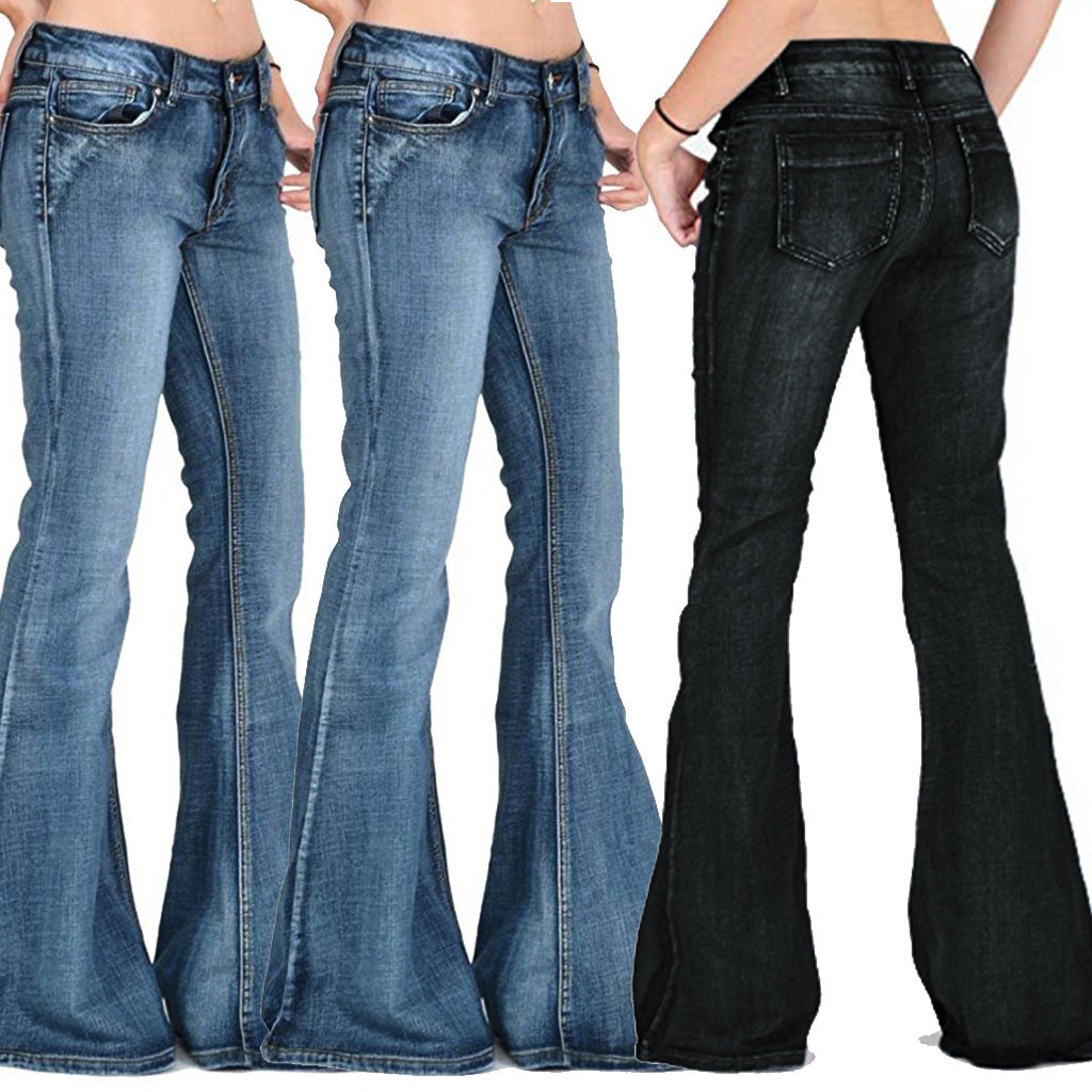 bell bottom jeans for ladies