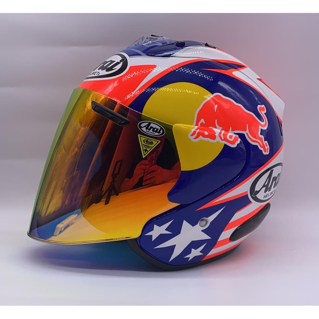 Arai Ram 3 Hayden Redbull Helmet Kjlt Shopee Philippines