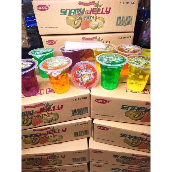 SNAPY JELLY WITH NATA!! (JULY 2023 EXPIRY) Shopee Philippines