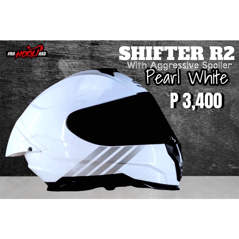 SHIFTER R2 V2 MONOCOLOR FULL FACE HELMET Shopee Philippines