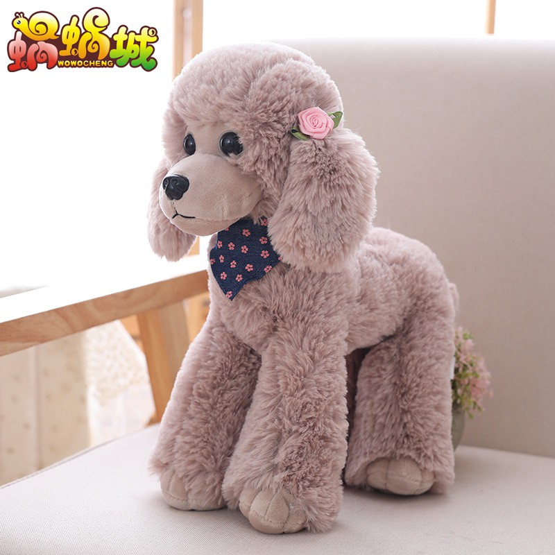 standard poodle stuffed animal