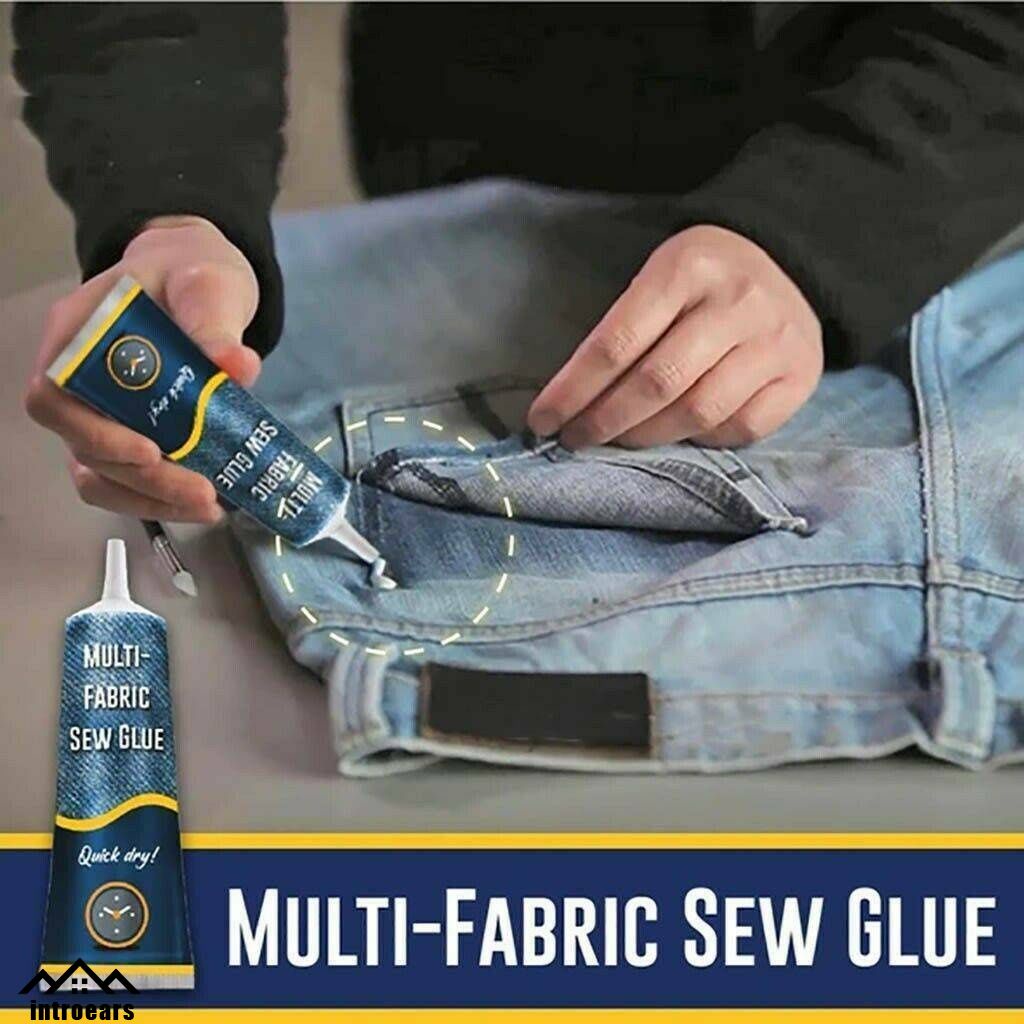 Sew glue fabric sewing glue Special glue for clothes Printing pants